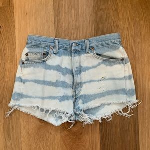 Vintage Levi denim shorts